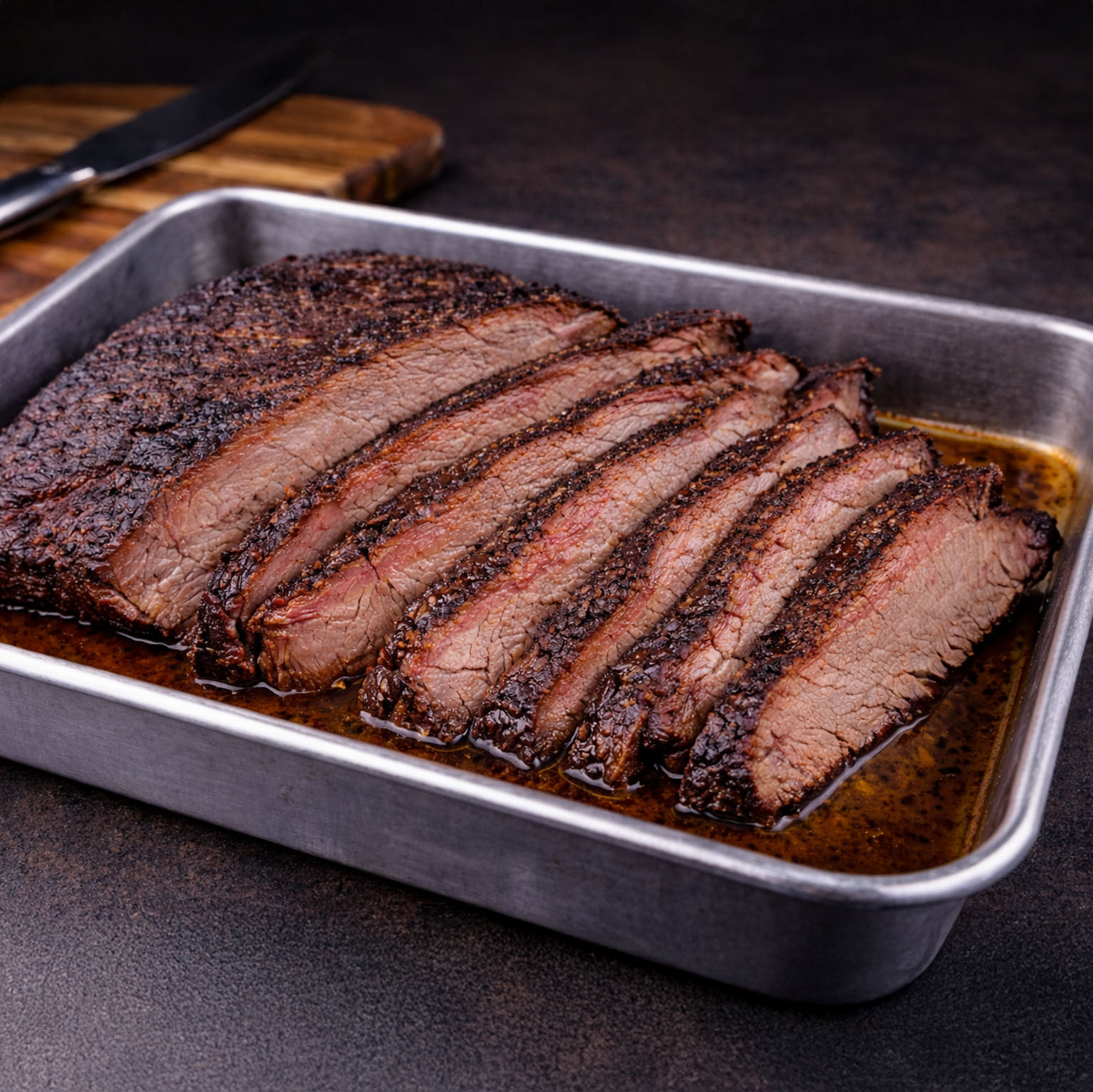 Brisket Akaushi Wagyu Beef Hook and Cleaver Ranch