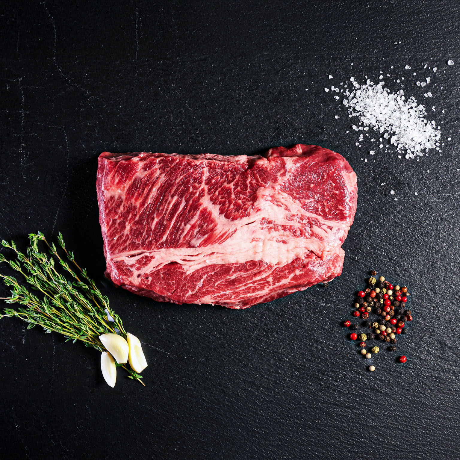 Chuck-eye Steak Akaushi Wagyu Beef Hook and Cleaver Ranch