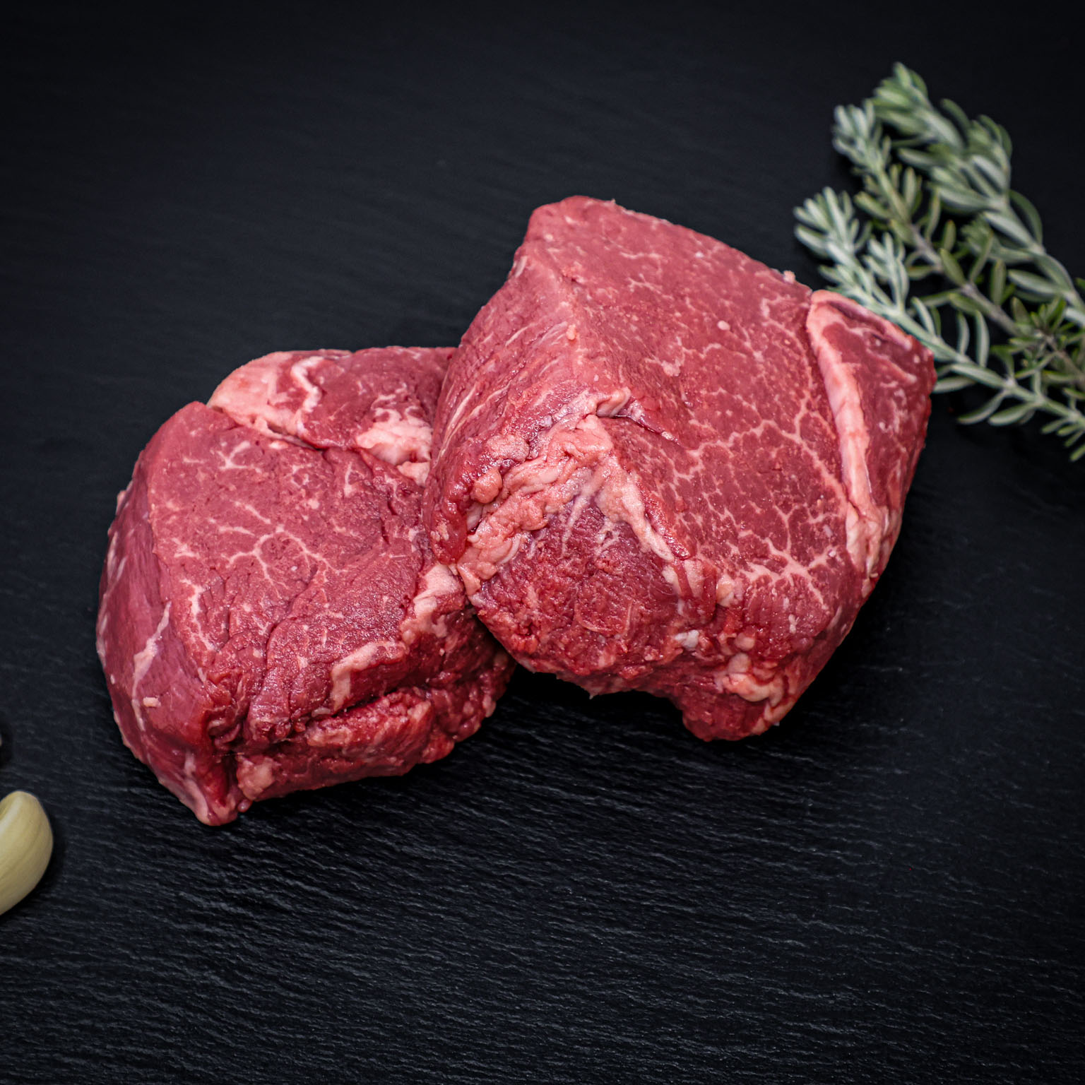 Filet Mignon Steak Akaushi Wagyu Beef Hook and Cleaver Ranch