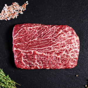 Flat iron Steak Akaushi Wagyu Beef Hook and Cleaver Ranch