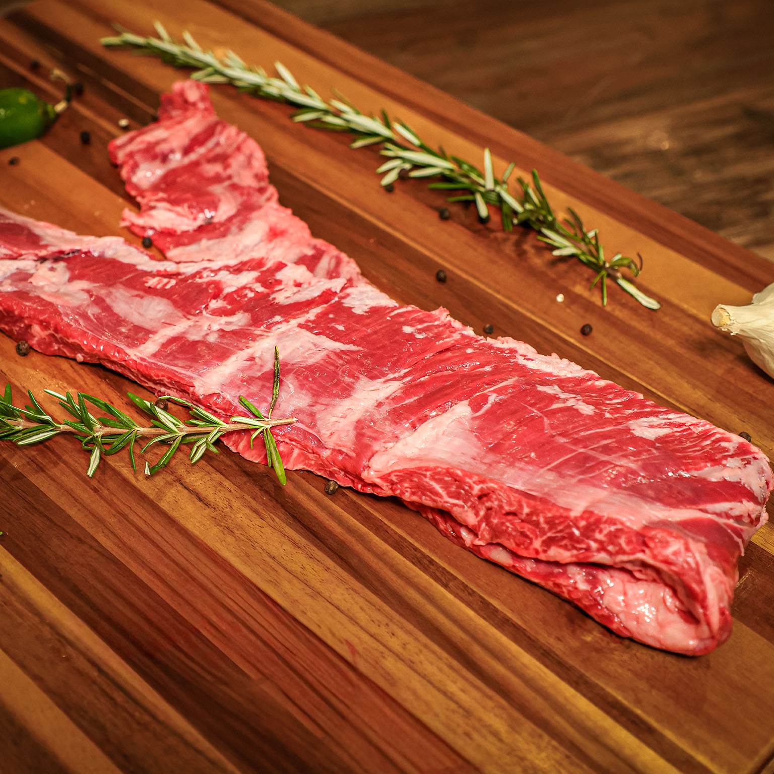 Skirt Steak Akaushi Wagyu Beef Hook and Cleaver Ranch