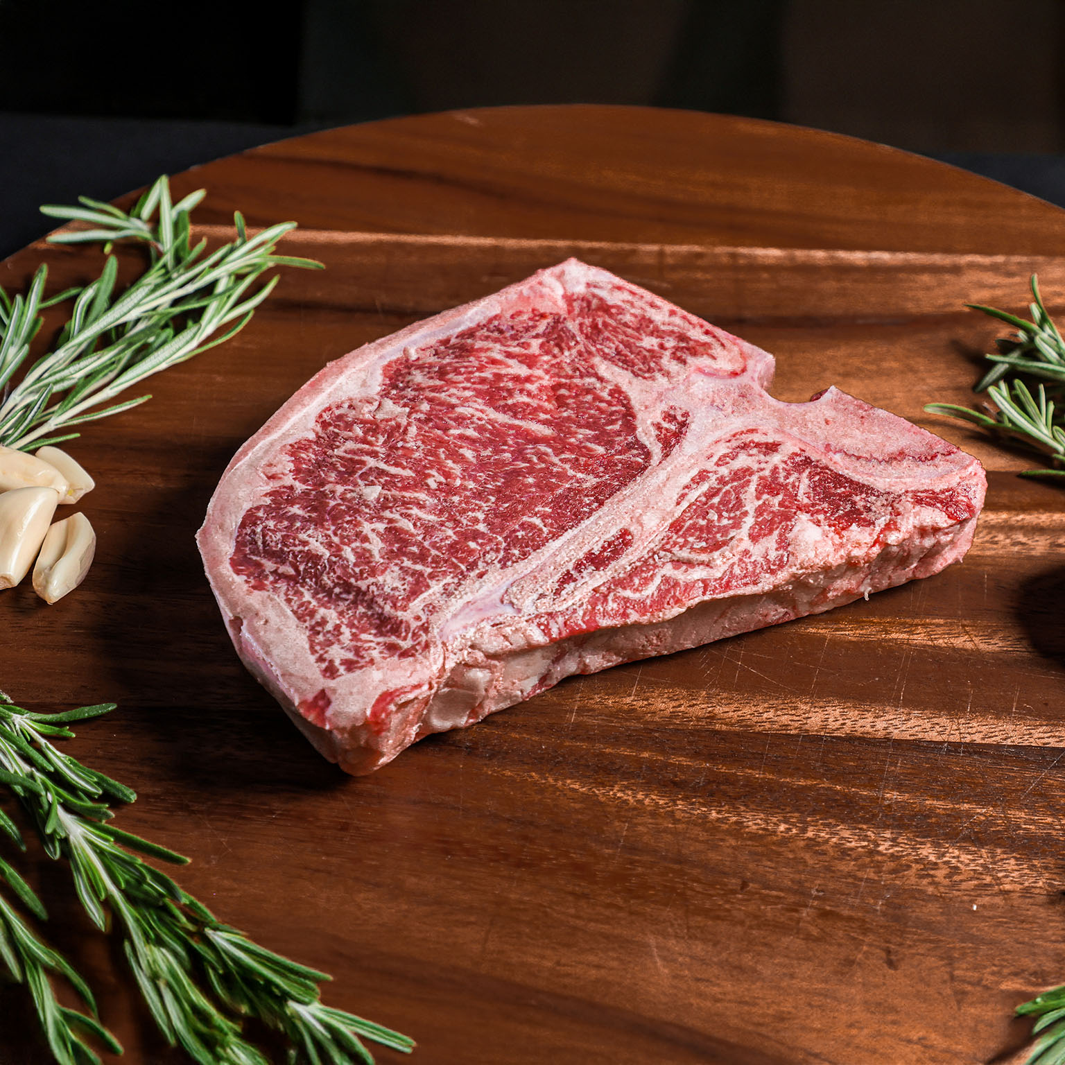 T-Bone Akaushi Wagyu Beef Hook and Cleaver Ranch